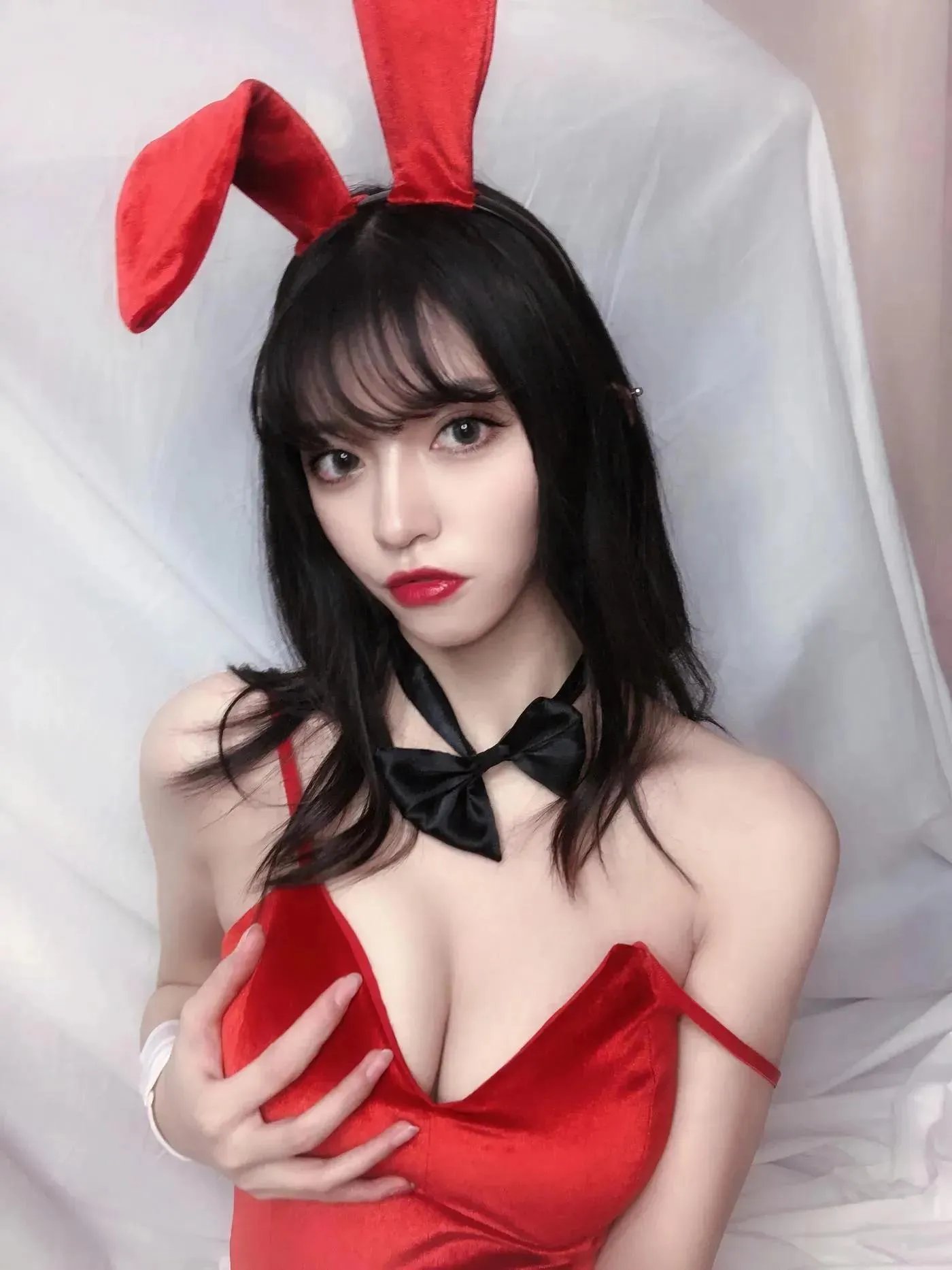 Kettoe – NO.10 红丝绒兔女郎 [64P]插图5